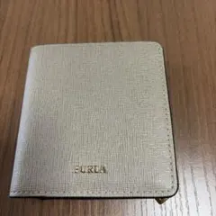 FURLA 二つ折り財布 ベージュ