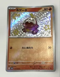 ポケモンカード　シャイニートレジャーex ホゲータs 色違い