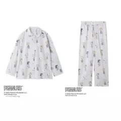 gelato pique 【PEANUTS】総柄シャツ、ロングパンツ
