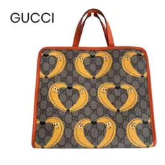 新品タグ付き！GUCCI チルドレン　バック チルドレンズ〕キャット プリント トップハンドルバッグ