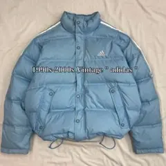 1990s Vintage adidas／ダウンジャケット ナイロン 肉厚