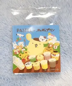 ポムポムプリンのさくはくラスク ステッカー シール パステル ポムポムプリン