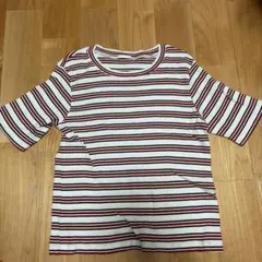 マルチボーダー 半袖 Tシャツ