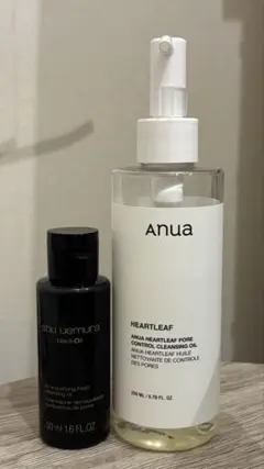 Anua & shu uemura クレンジングオイル 2点セットのサムネイル