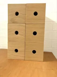 無印良品　小物収納3段　２個セット