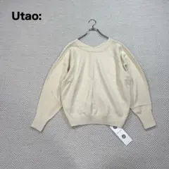 ② 新品 未使用 Utao: ウタオ ホールガーメント 2WAY ニット ウール