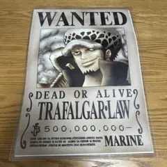 ONE PIECE　メタル手配書　トラファルガー・ロー Amazon.co.jp: ワンピース 手配書 ポスター トラファルガー ロー
