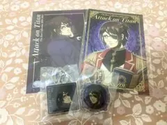 進撃の巨人 カラ鉄 ハンジ 鉄人セット 黒 鳳凰