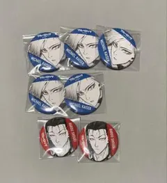 ブルーロック ミヒャエル・カイザー 伊勢丹 缶バッジ 原作絵