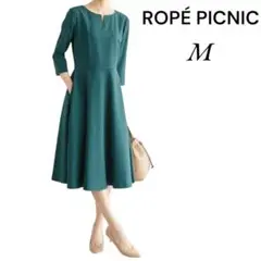 ロペピクニック　きれいめフィット＆フレアワンピース 38 ROPÉ PICNIC