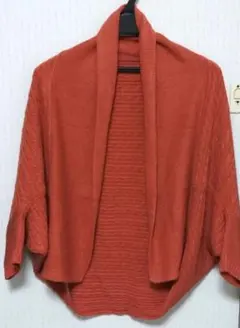 シューラルー カーディガン　L 　オレンジ