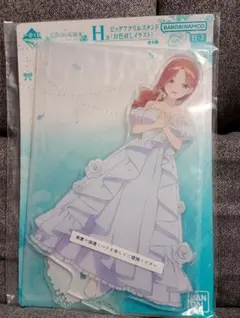 五等分の花嫁　一番くじ　H賞 中野三玖　ビッグアクリルスタンド