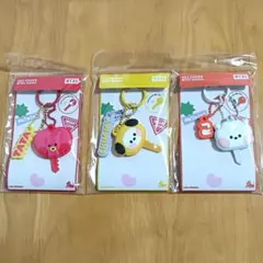 BT21 minini キーカバー TATA ＆ CHIMMY & RJ