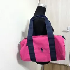 ラルフローレン Ralph Lauren ピンク ボストンバッグ 2way