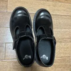 Dr. Martens ブラック メリージェーン 革靴 AILIS
