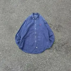 90s Polo by Ralph Lauren BDシャツ　長袖　フェード