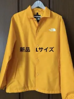 ノースフェイス　新品　NORTH FACE ナイロンジャケット L イエロー