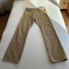 Back Number ストレートデニム ベージュ