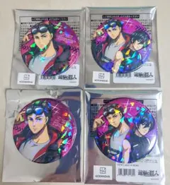 エレン　ミカサ 進撃の巨人 eeo store ホログラム缶バッジ