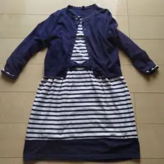 セット ワンピース 150cm カーディガン 130cm コーディネーション