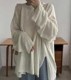 や*だ様 【美品】willfully サマーニットロンTのサムネイル