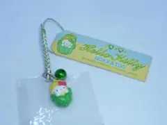 F★新品★2002年北海道限定 ハローキティトウモロコシ根付ストラップ