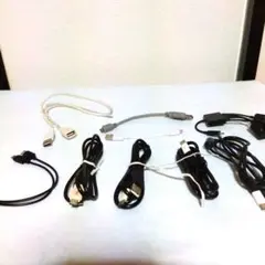 【即日発送】USBケーブル 各種6本セット