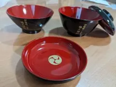 【未使用品】椿大神社 お食い初め 4点セット