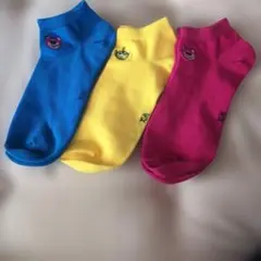 ディズニー キャラクター ソックス 3足セット レディース