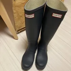 HUNTER ORIGINAL TALL レインブーツ ネイビーのサムネイル