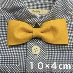 大人マスタード♡スクエア♡蝶ネクタイ♡キッズ・大人♡