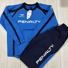ペナルティ ピステ　上下セット M 青　水色　サッカー　フットサル