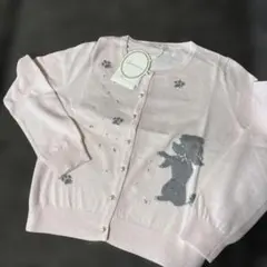 Aveniretoile アベニールエトワール　プードル柄カーディガン　38