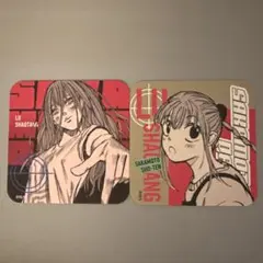 sakamotodays ルー　アートコースター　2点