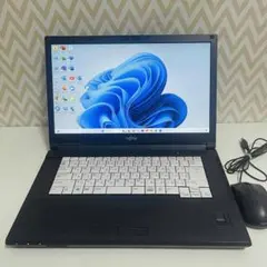 T367 Fujitsuノートパソコン i5高速SSDサクサクWindows11