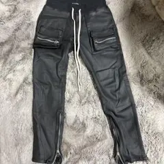 Danke Schön レザーパンツ ブラック 30