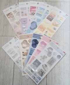 ダイソー セリア キャンドゥ 100均 シール まとめ売り 10枚