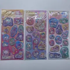 ウォーターシール 3枚 3Dぷっくり 可愛いシール　お尻シール　w3（2）