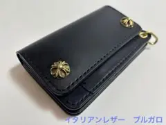 クロスボール コンチョ 三つ折り トラッカーウォレット - メルカリ