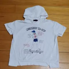 LOVETOXIC 半袖パーカーTシャツ