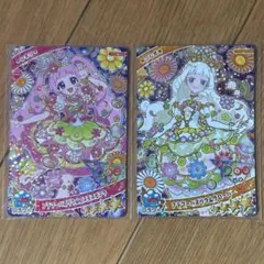 ひみつのアイプリ　ひまり　つむぎ　フラワーバズリウムコスモスピンク