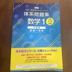 新課程　中高一貫教育をサポートする　体系問題集　数学1 代数編　基礎〜発展