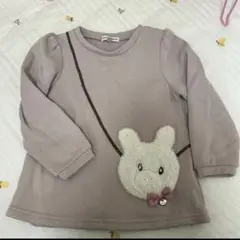 any FAM KIDS うさぎモチーフ トレーナー 110cm