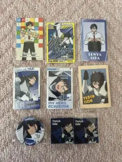 飯田天哉 シール・カード・缶バッジ セット