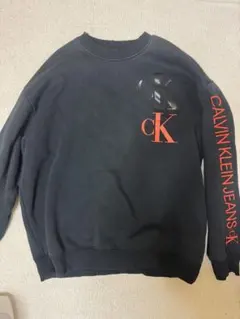 Calvin Klein Jeans ブラック スウェット