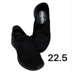お値下げしました！SKECHERS ブラック スニーカー 22.5