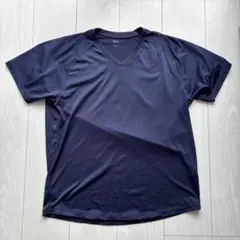 ユニクロ　エアリズム ドライTシャツ　M ネイビー