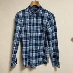BANANA REPUBLIC チェック柄 長袖 シャツ S