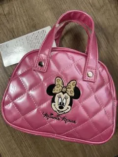 ミニーマウス　キルティング　バック