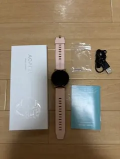 AERTEK スマートウォッチ 本体 ピンク